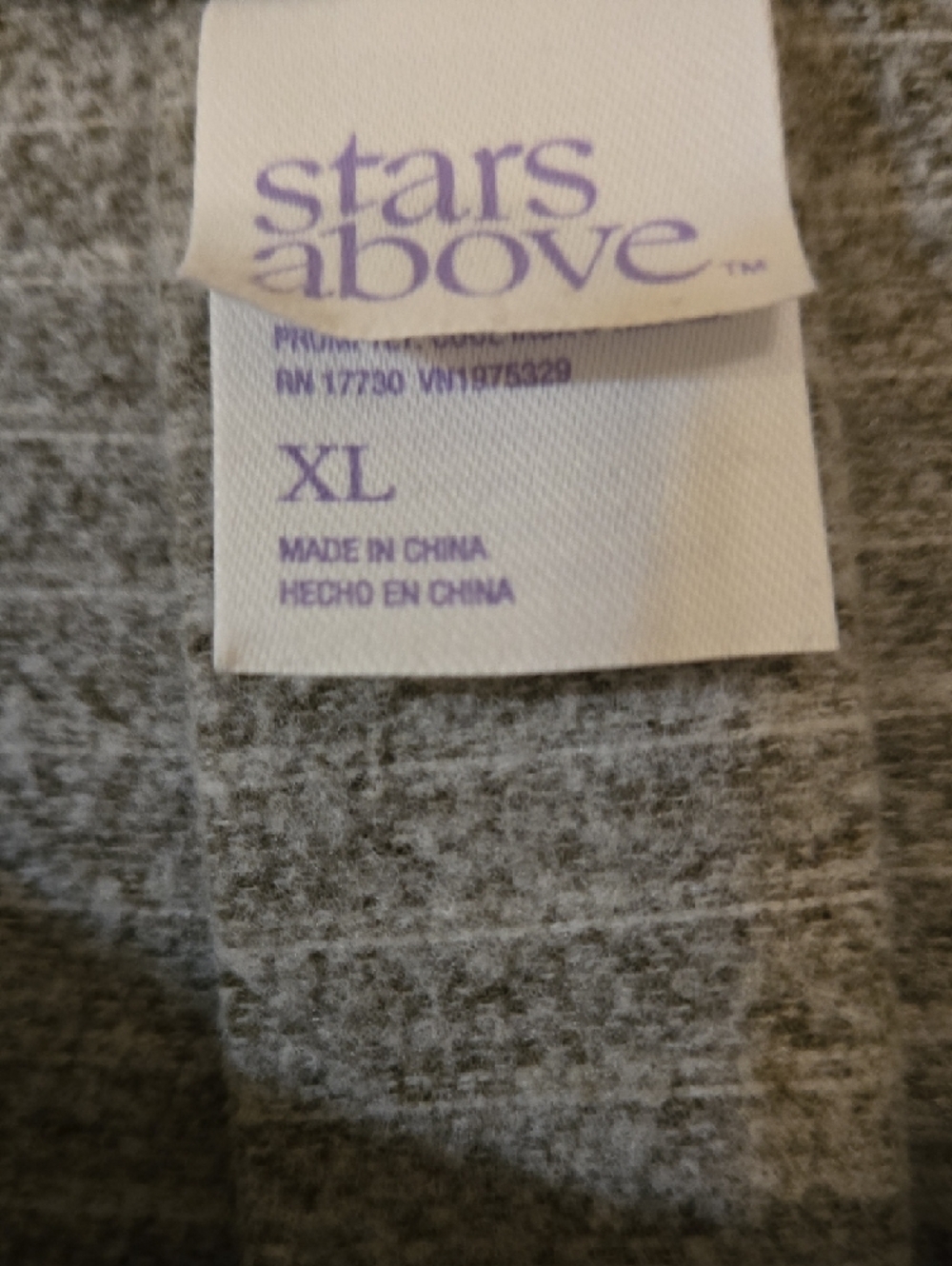 Stars Above Olive/Heather Gray Knit Top - Picture 2 of 5